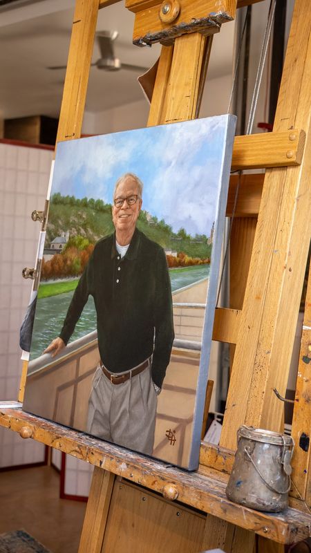 Portrait easel
