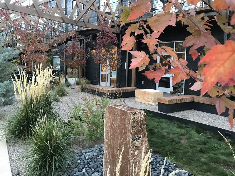 Courtyard fall
