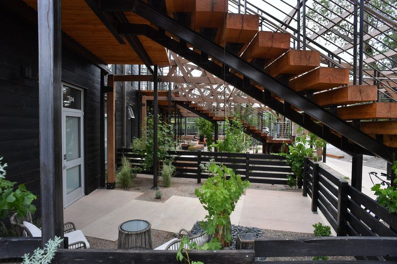 Stair courtyard