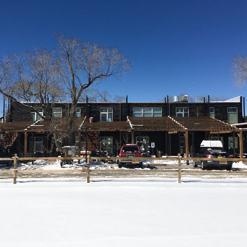 Rear facade winter